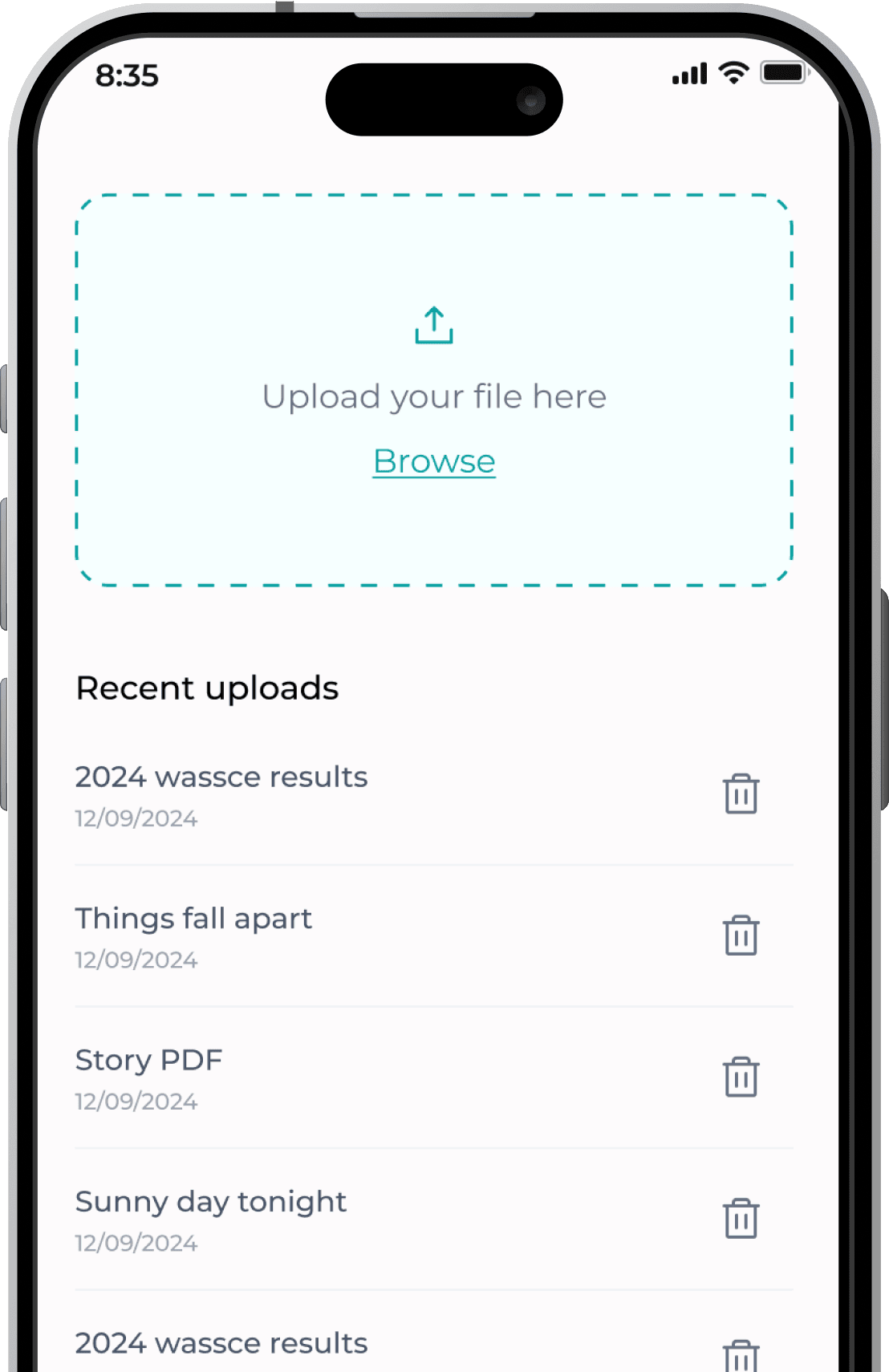 Documents scanning & Text Recognition